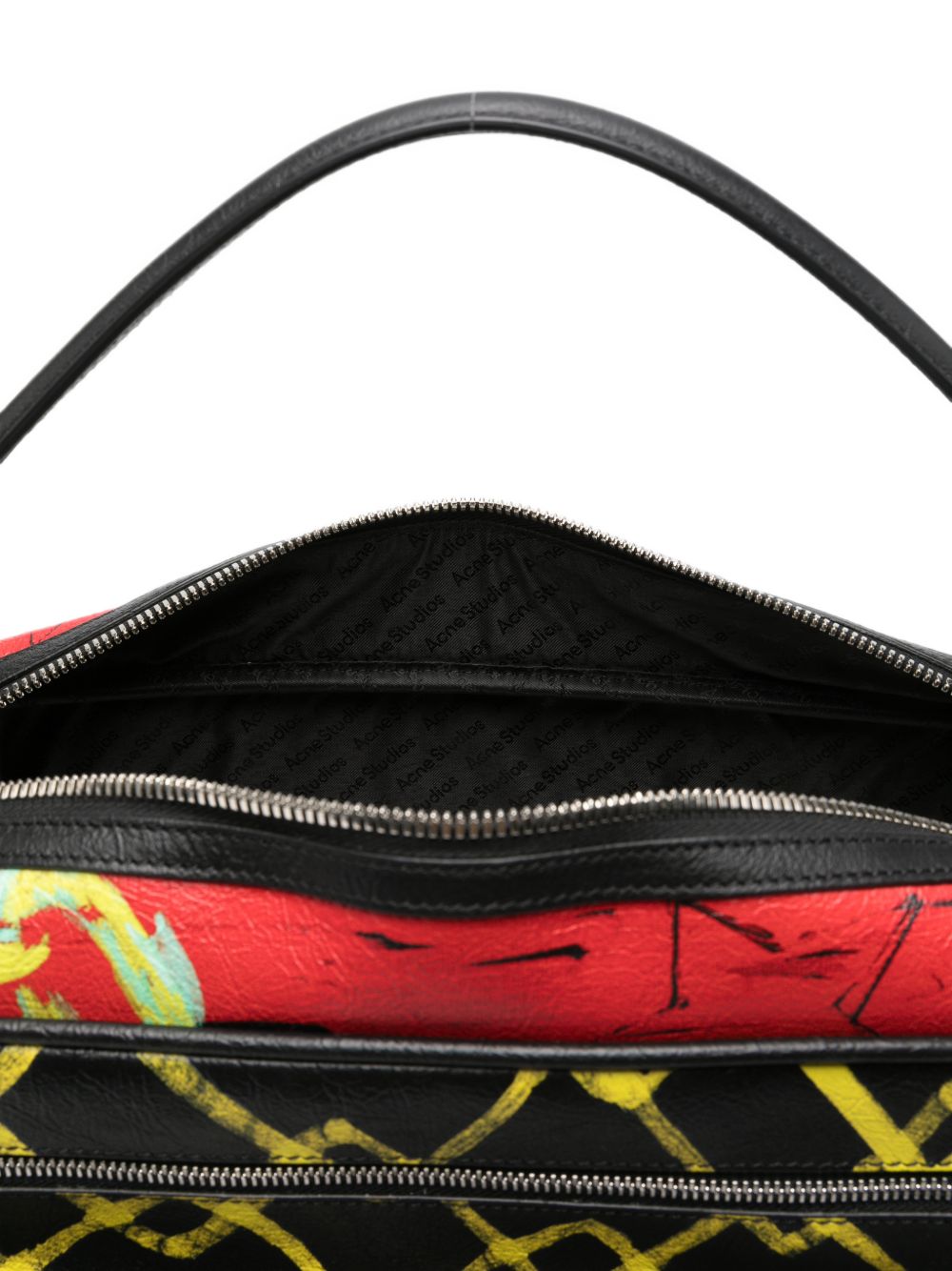 Acne Studios Women Camero Camera Punk Print Shoulder Bag