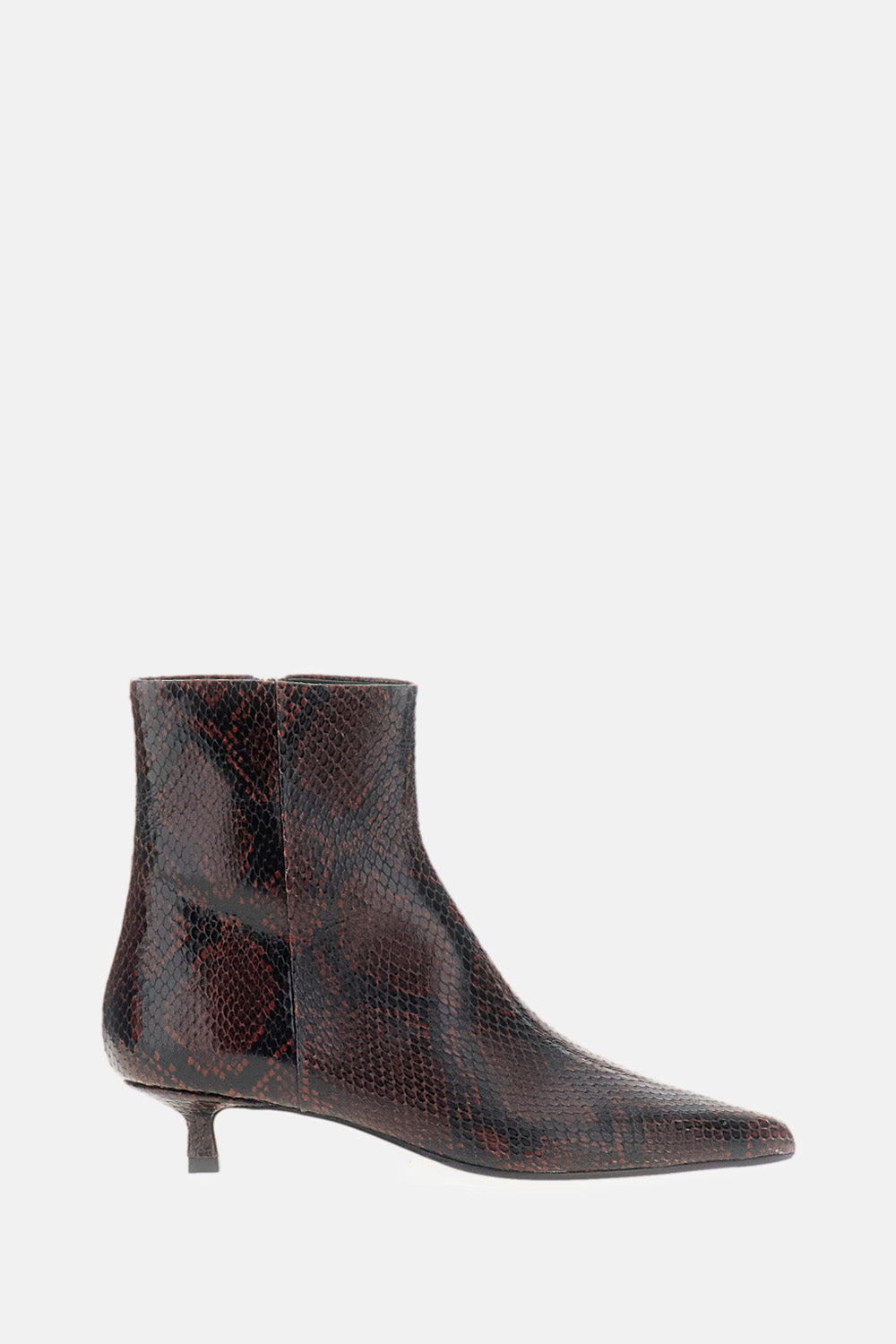 Aeyde Aeyde Women Sofia Ankle Boots Snake Print Calf Leather