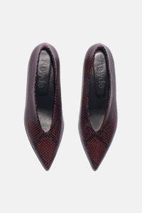 Aeyde Aeyde Women Clara Snake Print Pumps