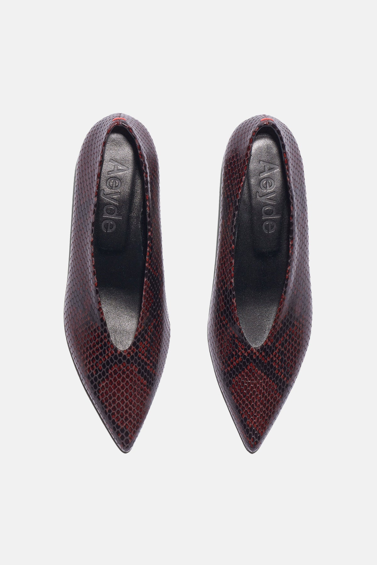 Aeyde Aeyde Women Clara Snake Print Pumps