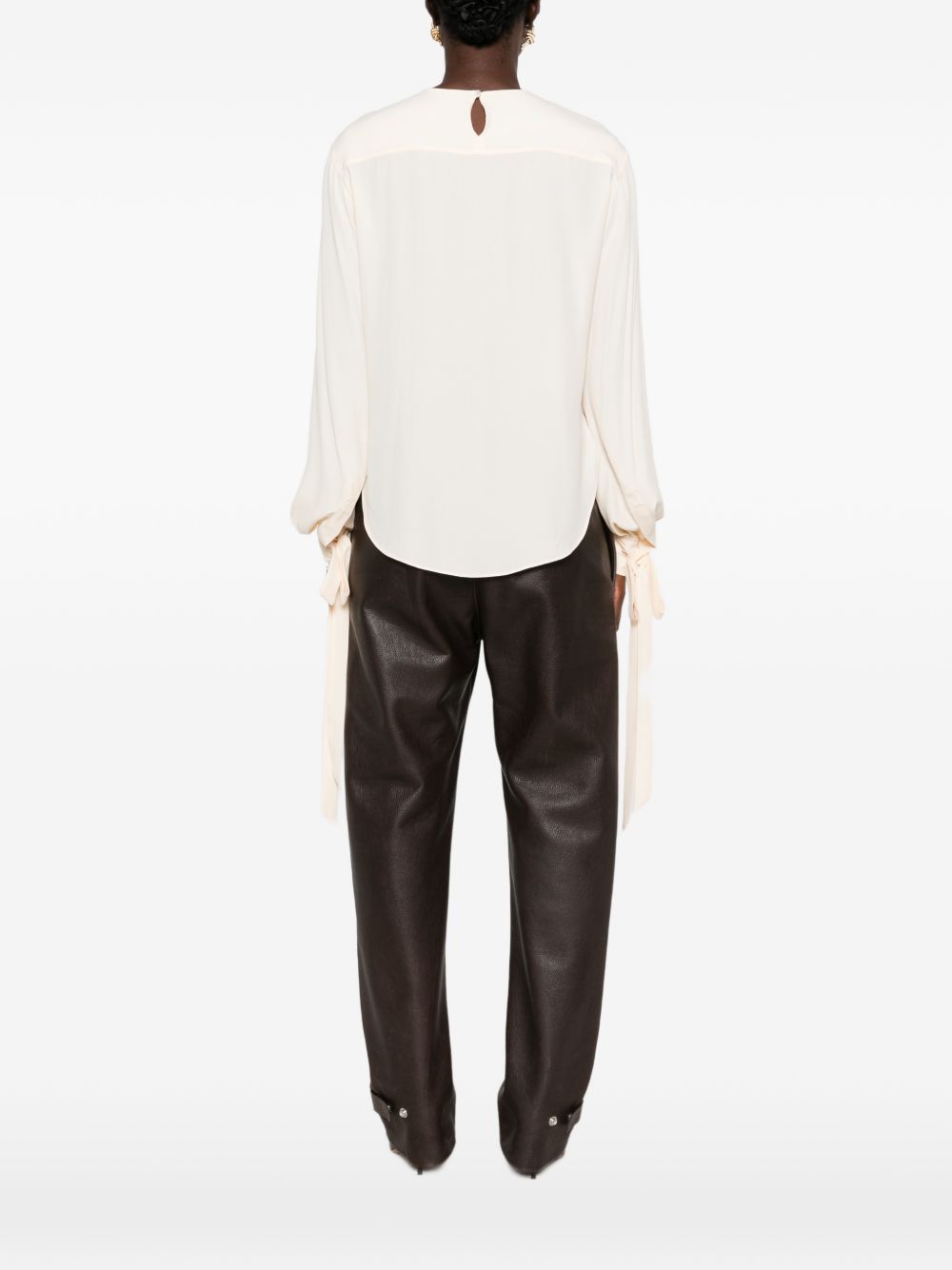 Alberta Ferretti Women Crepe De Chine Blouse