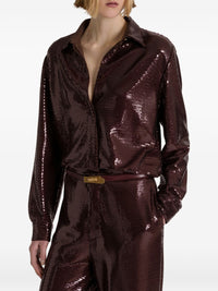 ALBERTA FERRETTI Alberta Ferretti Women Sequined Shirt