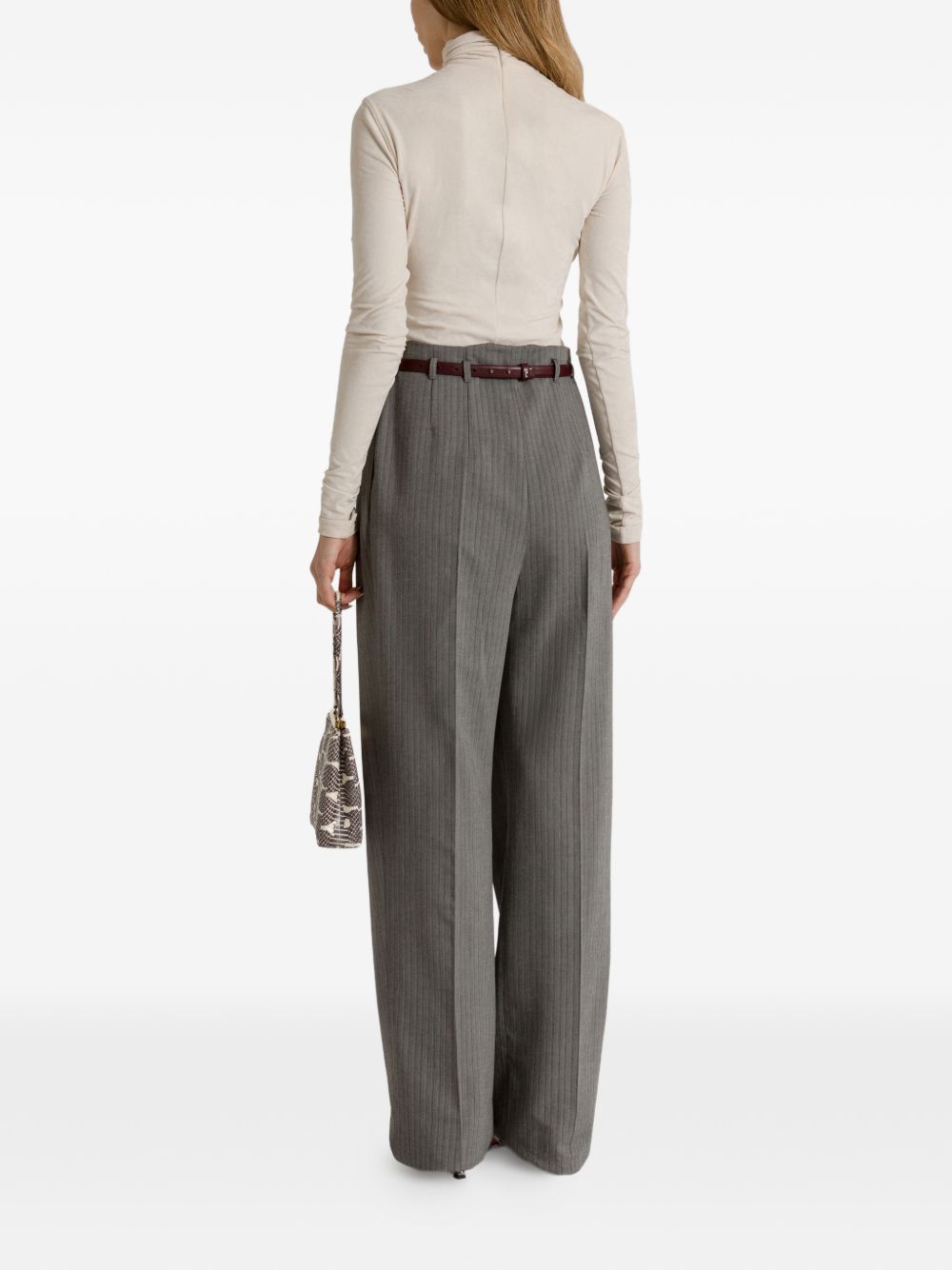 ALBERTA FERRETTI Alberta Ferretti Women Wool Blend Tailoring Trousers