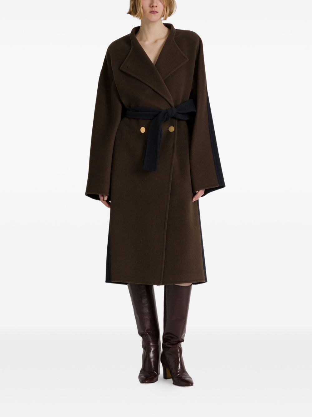 ALBERTA FERRETTI Alberta Ferretti Women Wool And Cashmere Long Coat