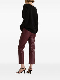 ALBERTA FERRETTI Alberta Ferretti Women Faux Leather Trousers
