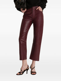 ALBERTA FERRETTI Alberta Ferretti Women Faux Leather Trousers