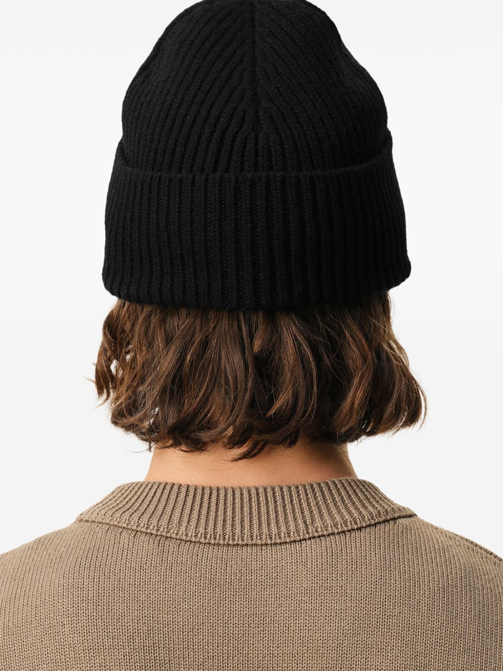 Ami Paris Men Ami De Coeur Wool Beanie
