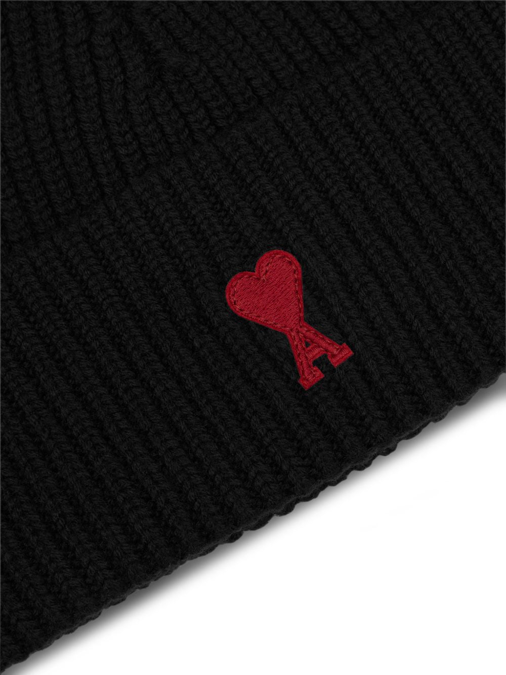 Ami Paris Men Ami De Coeur Wool Beanie