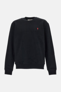 Ami Paris Men Sweatshirt With Red Ami De Coeur
