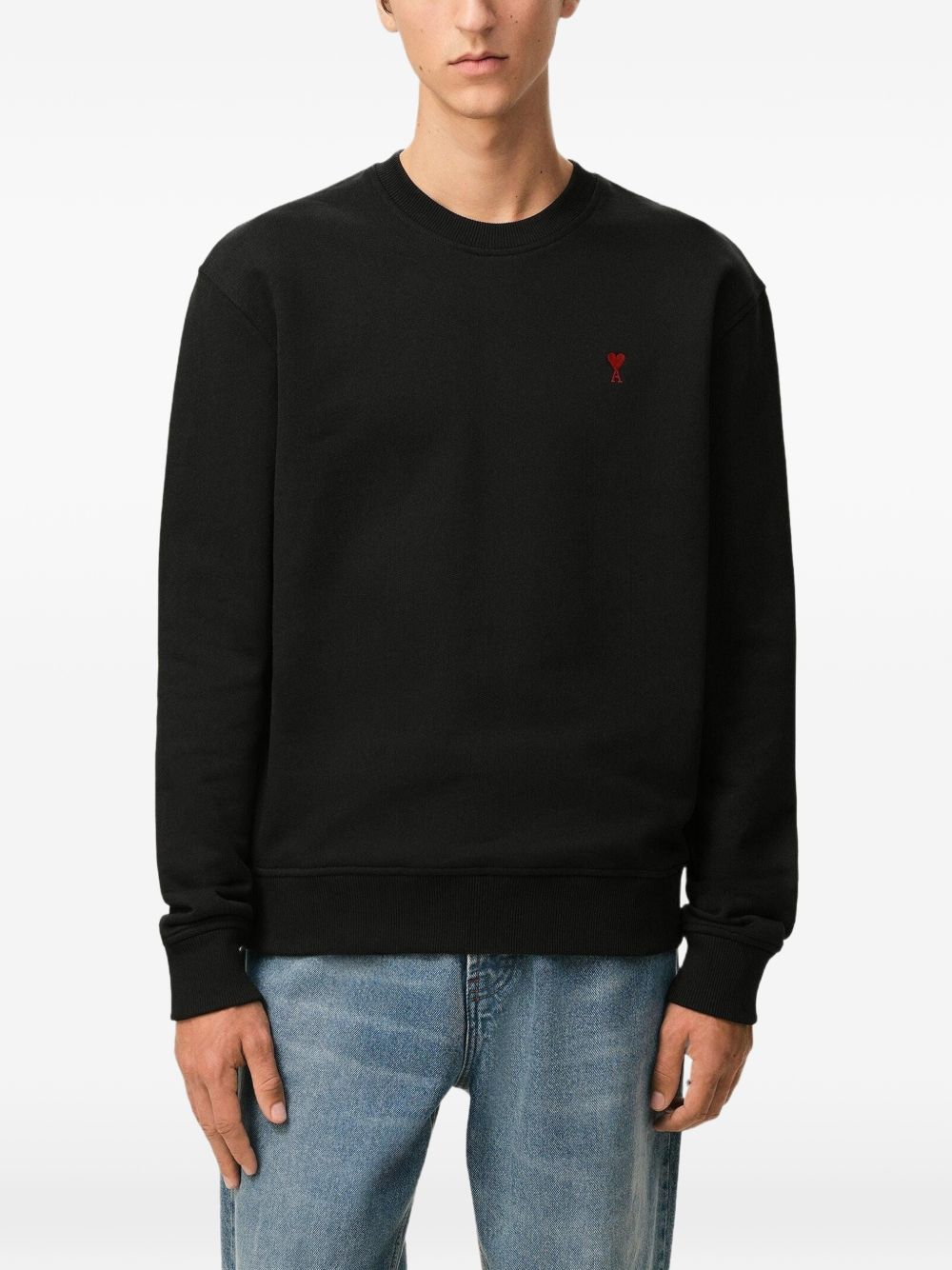 Ami Paris Men Ami De Coeur Cotton Sweatshirt