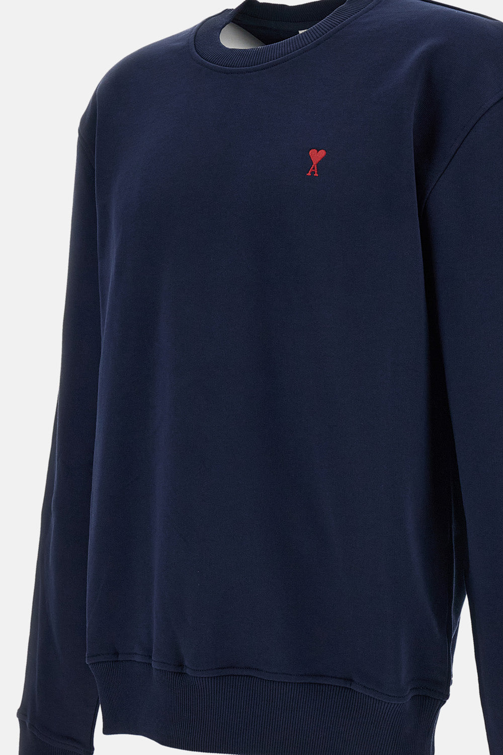 Ami Paris Ami Paris Men Sweatshirt With Red Ami De Coeur