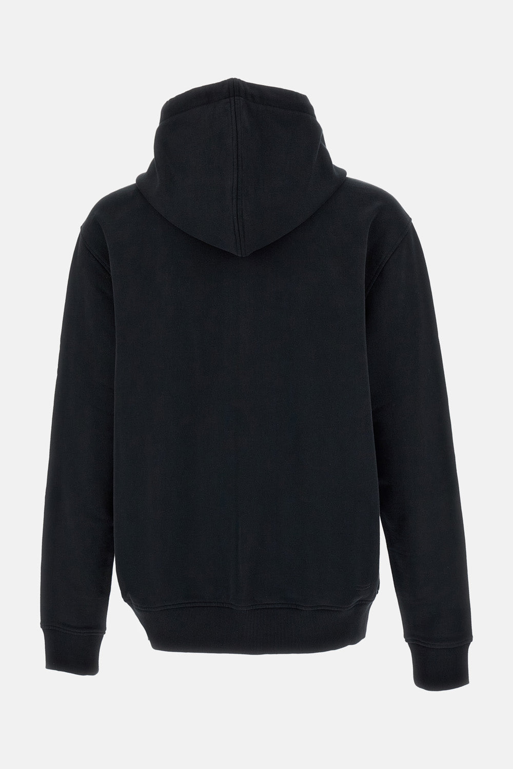 Ami Paris Ami Paris Men Zipped Hoodie With Red Ami De Coeur