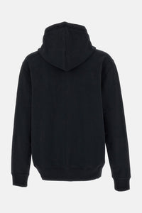 Ami Paris Ami Paris Men Zipped Hoodie With Red Ami De Coeur