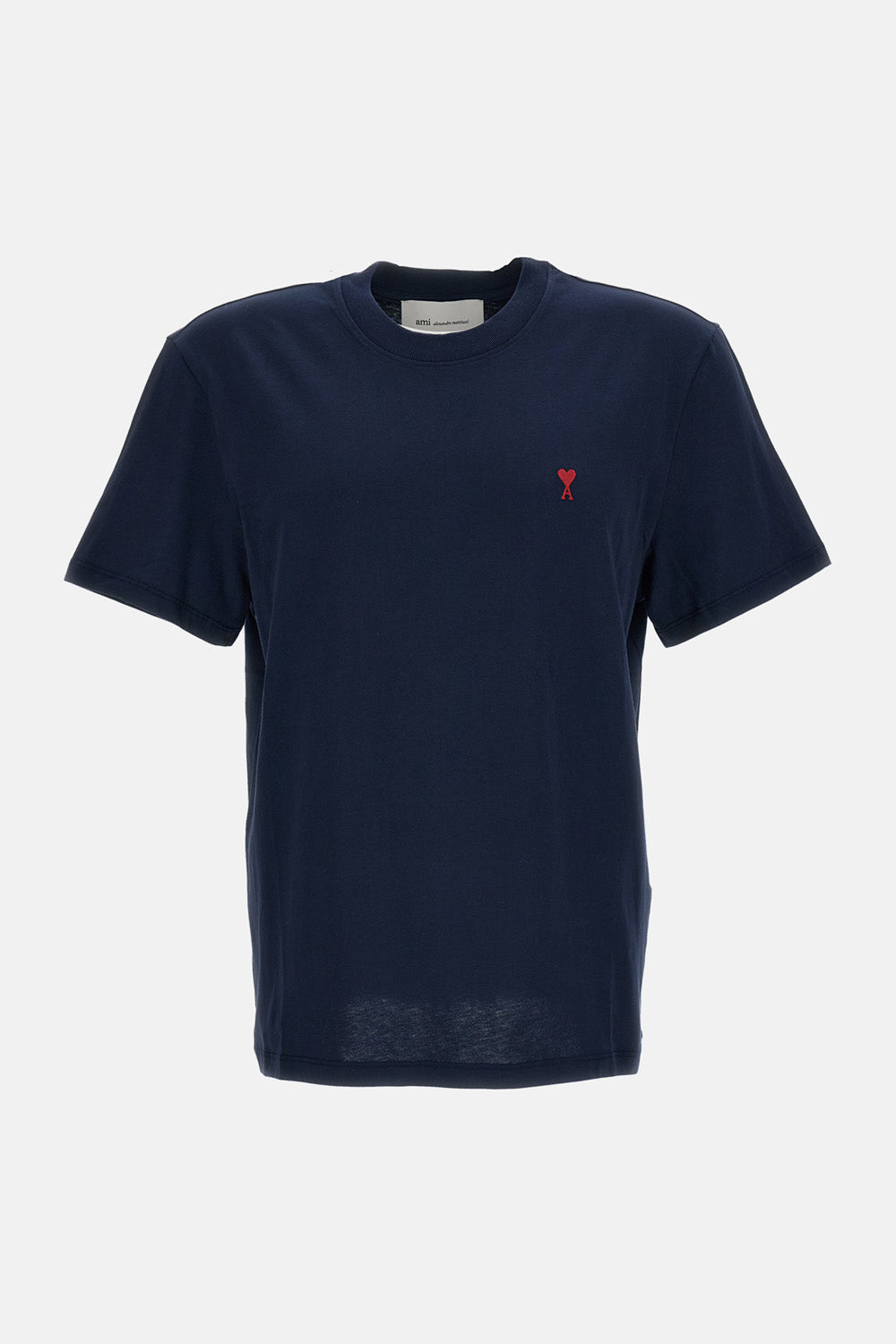 Ami Paris Ami Paris Men Tshirt With Red Ami De Coeur