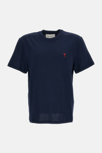 Ami Paris Ami Paris Men Tshirt With Red Ami De Coeur