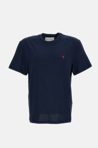 Ami Paris Ami Paris Men Tshirt With Red Ami De Coeur
