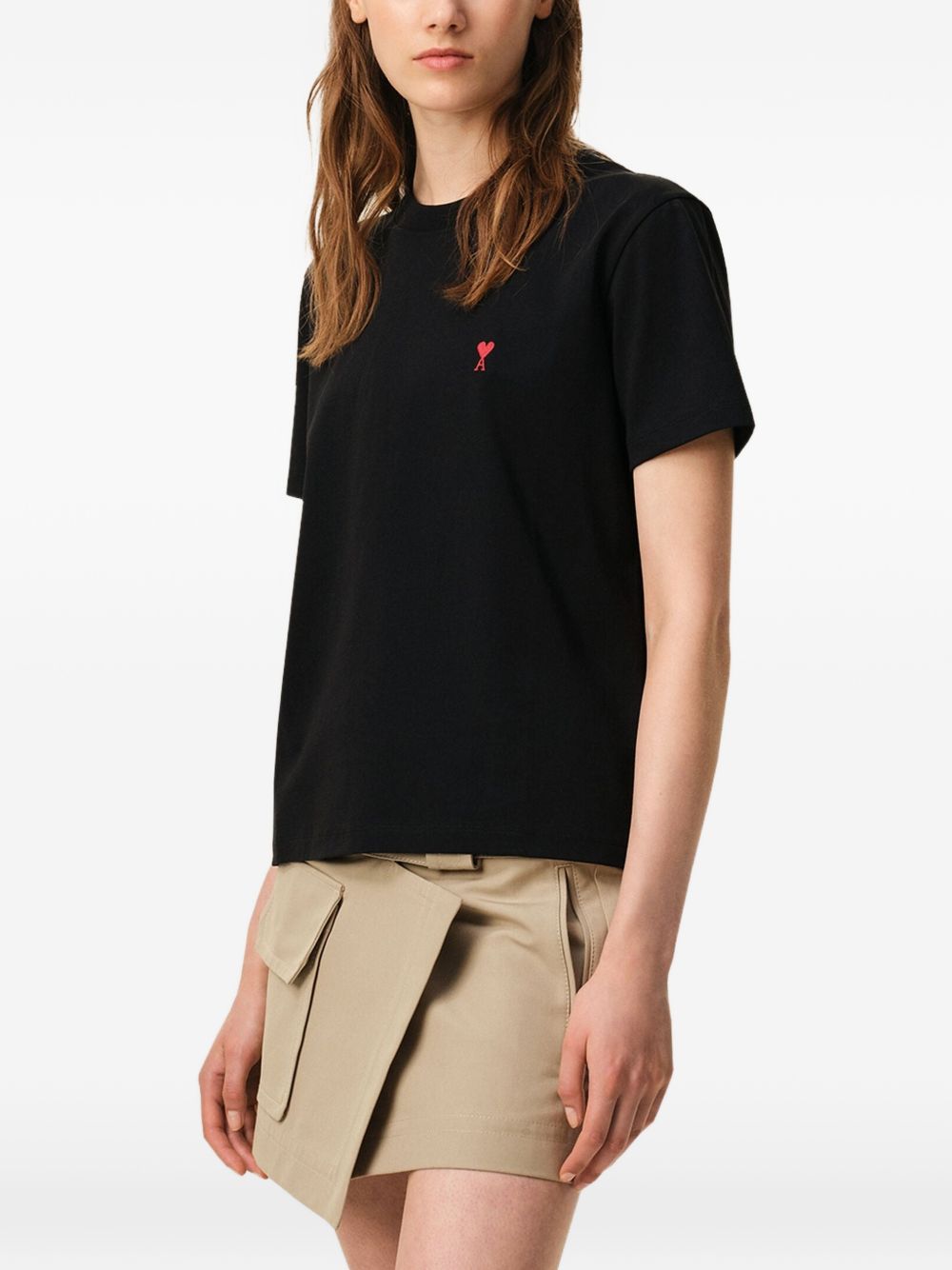 AMI PARIS Ami Paris Women Ami De Coeur Cotton T-Shirt
