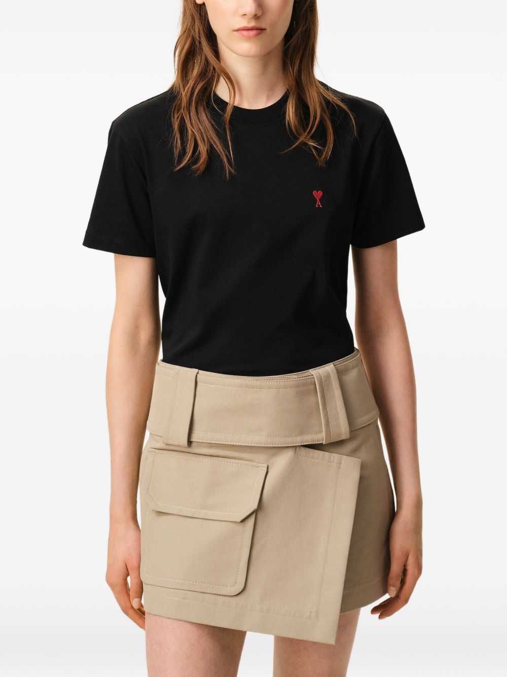 AMI PARIS Ami Paris Women Ami De Coeur Cotton T-Shirt