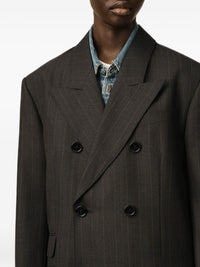 Ami Paris Women Wool Double-Breasted Blazer Jacket