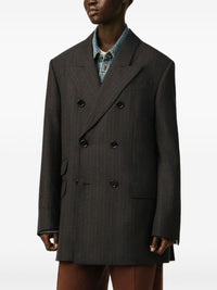 Ami Paris Women Wool Double-Breasted Blazer Jacket