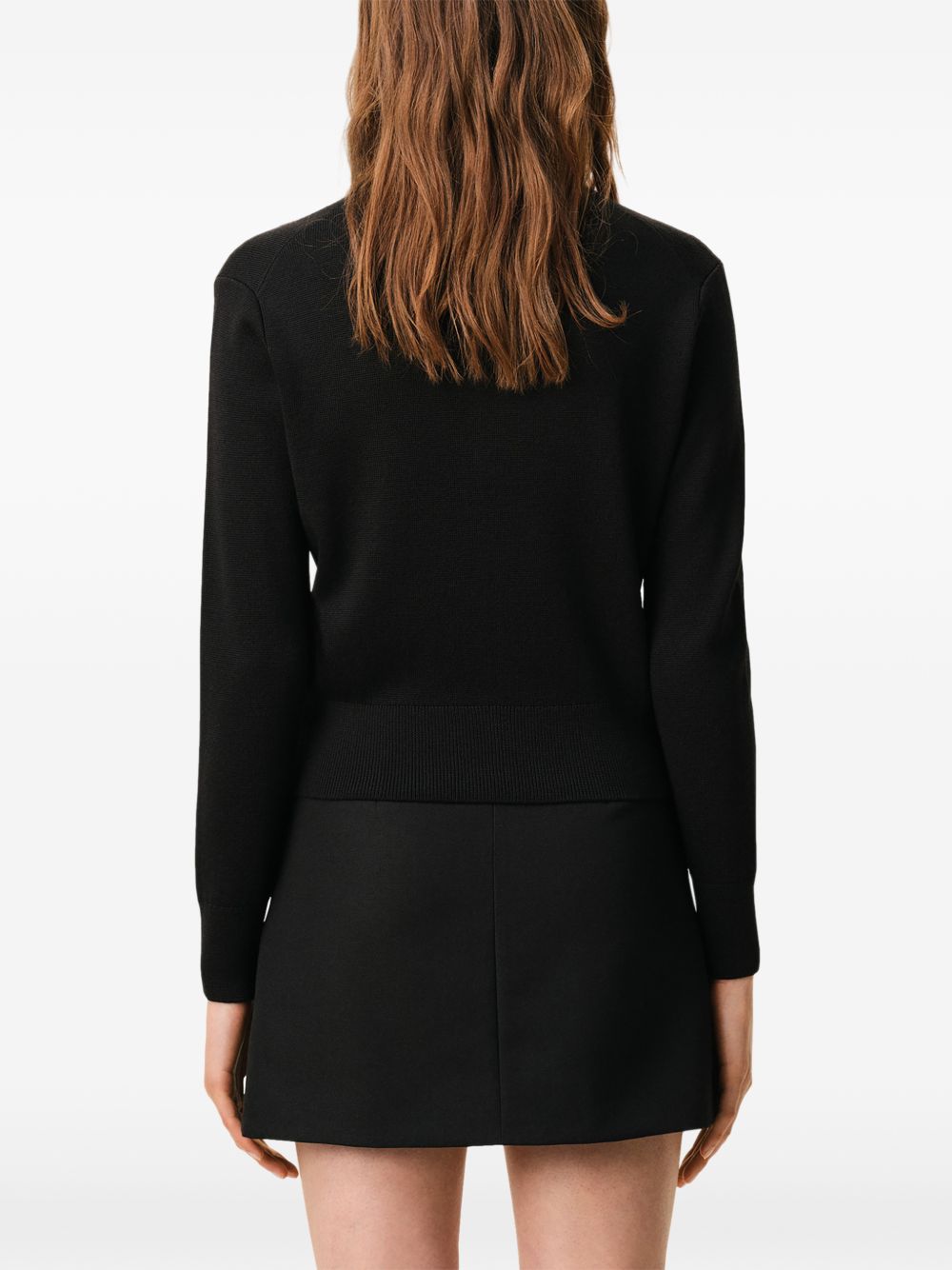 Ami Paris Women Ami De Coeur Wool Cardigan