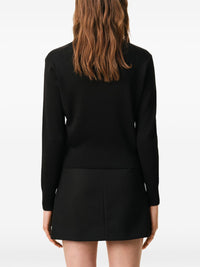 Ami Paris Women Ami De Coeur Wool Cardigan