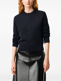 AMI PARIS Ami Paris Women Ami De Coeur Wool Cardigan