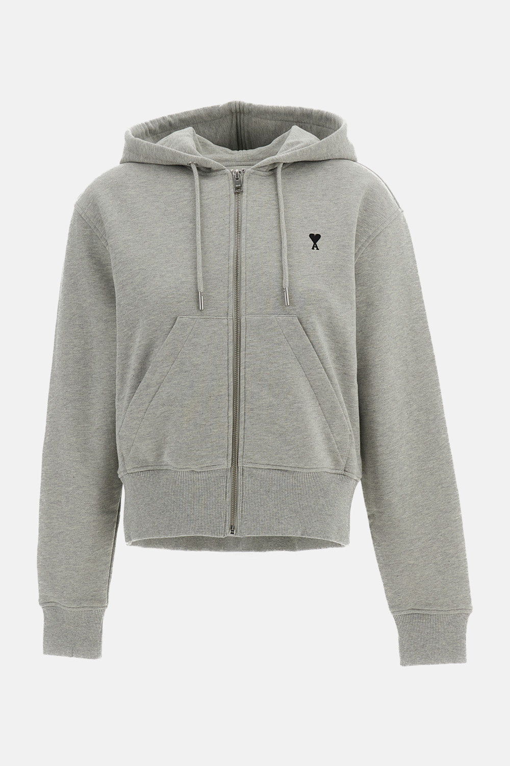 Ami Paris Women Hoodie With Contrasted Ami De Coeur