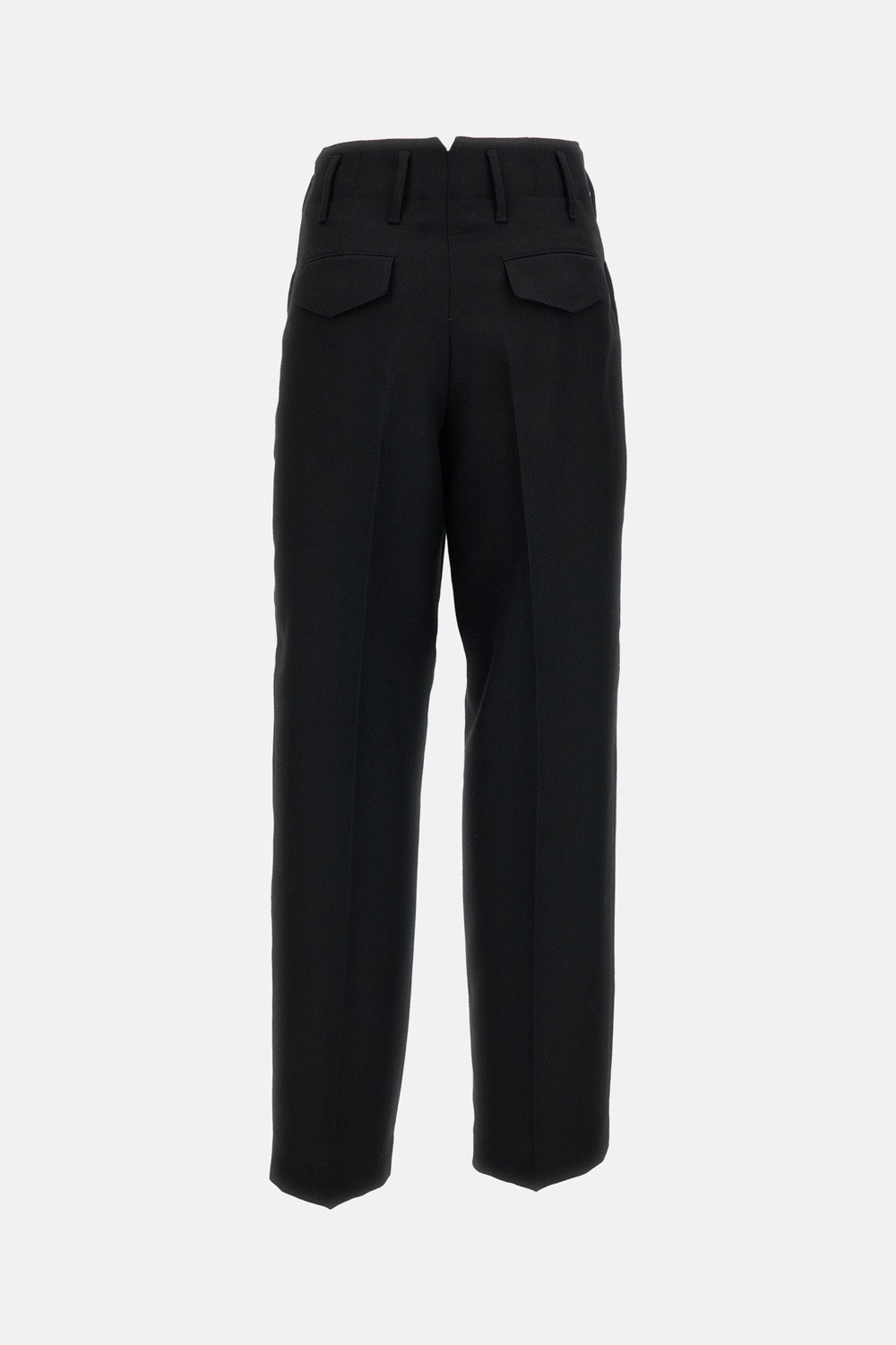Ami Paris Women High Waist Wide Trousers