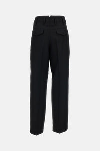 Ami Paris Women High Waist Wide Trousers
