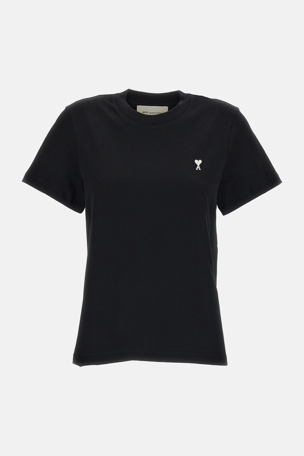 Ami Paris Ami Paris Women Tshirt With Contrasted Ami De Coeur