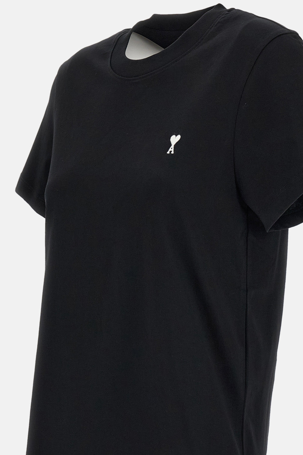Ami Paris Ami Paris Women Tshirt With Contrasted Ami De Coeur