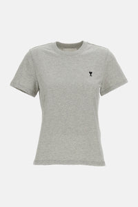 Ami Paris Ami Paris Women Tshirt With Contrasted Ami De Coeur