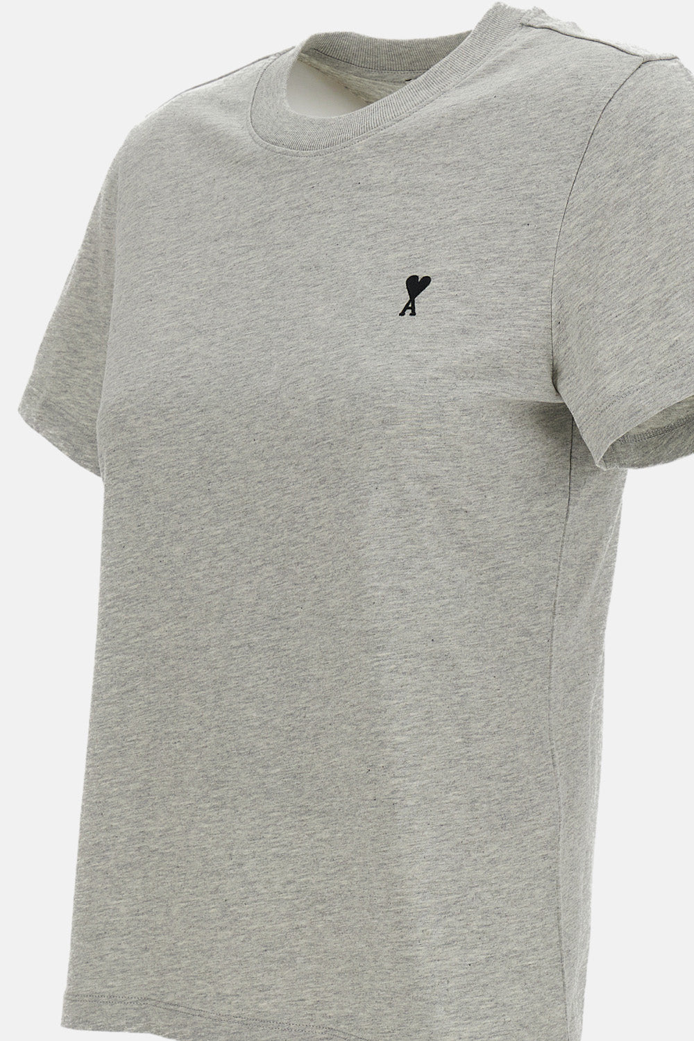 Ami Paris Ami Paris Women Tshirt With Contrasted Ami De Coeur