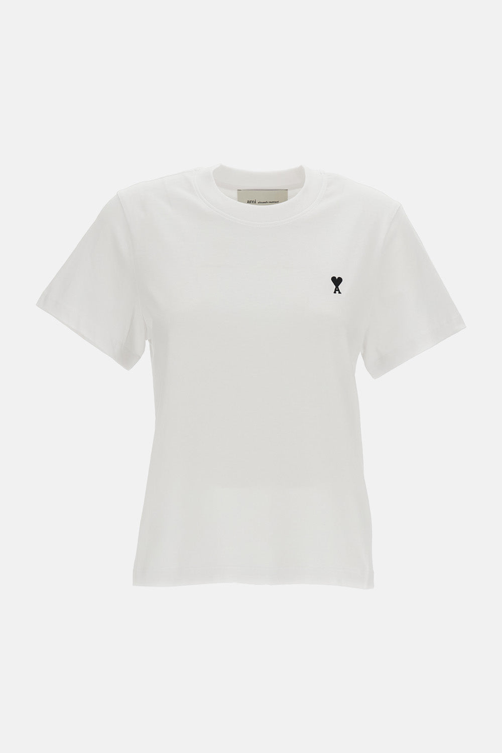 Ami Paris Ami Paris Women Tshirt With Contrasted Ami De Coeur
