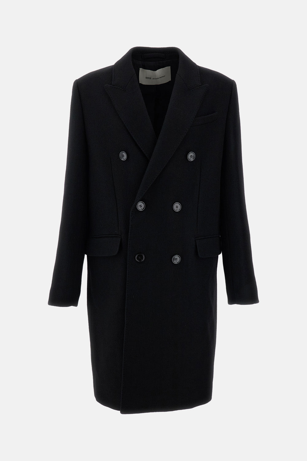 Ami Paris Men Classic Double Breasted Coat