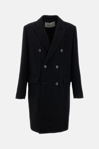 Ami Paris Men Classic Double Breasted Coat