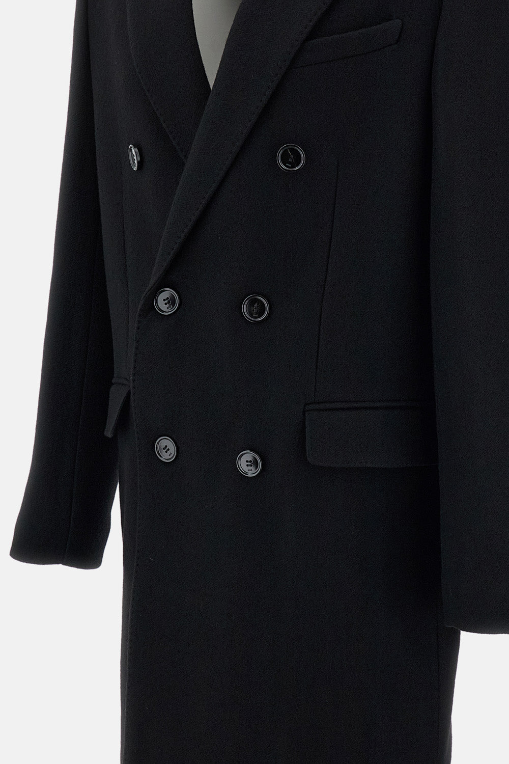 Ami Paris Men Classic Double Breasted Coat