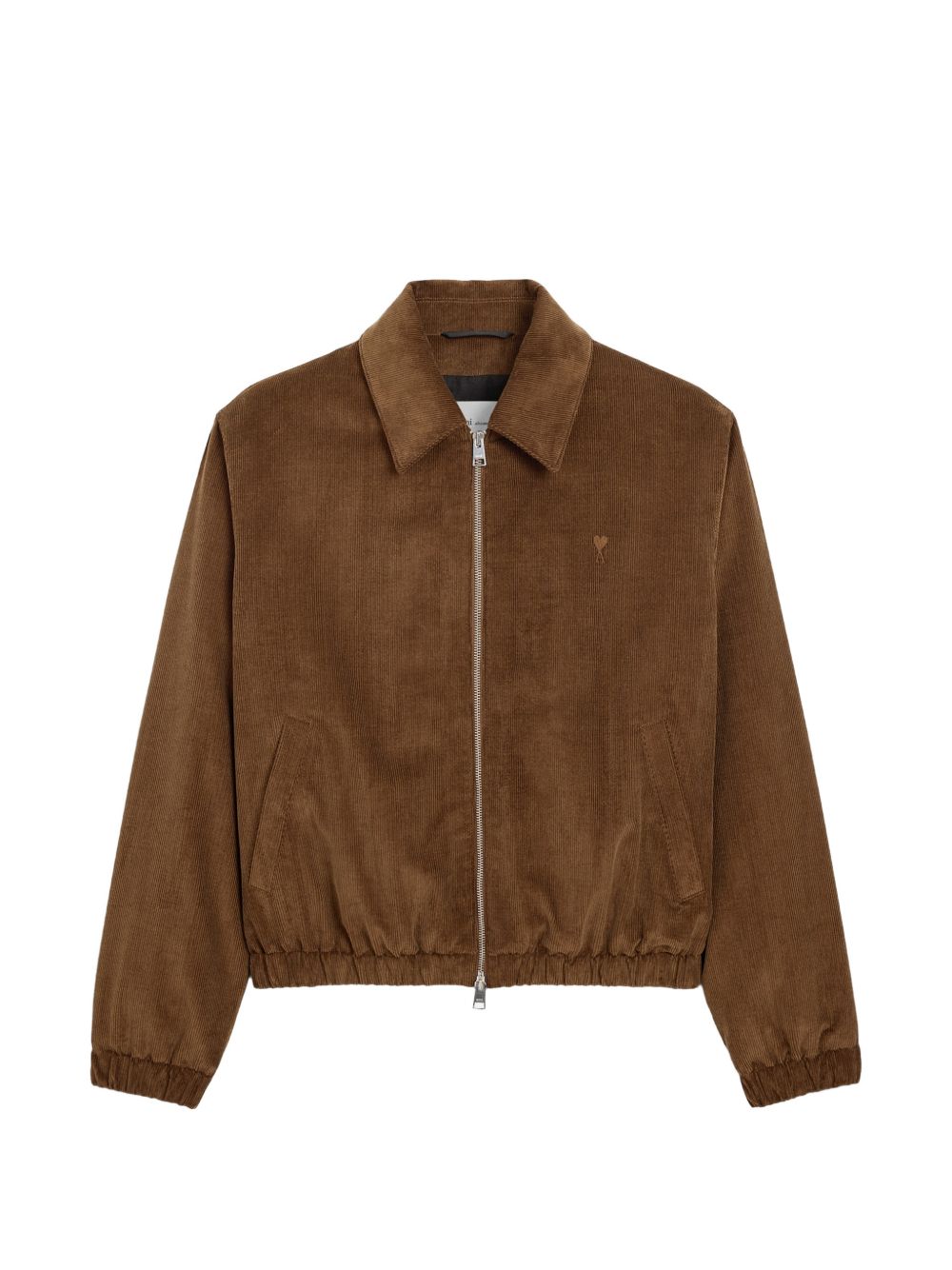 Ami Paris Men Velvet Cotton Blouson Jacket