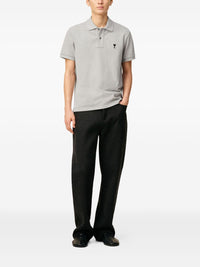 Ami Paris Men Ami De Coeur Cotton Polo Shirt