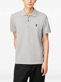 Ami Paris Men Ami De Coeur Cotton Polo Shirt