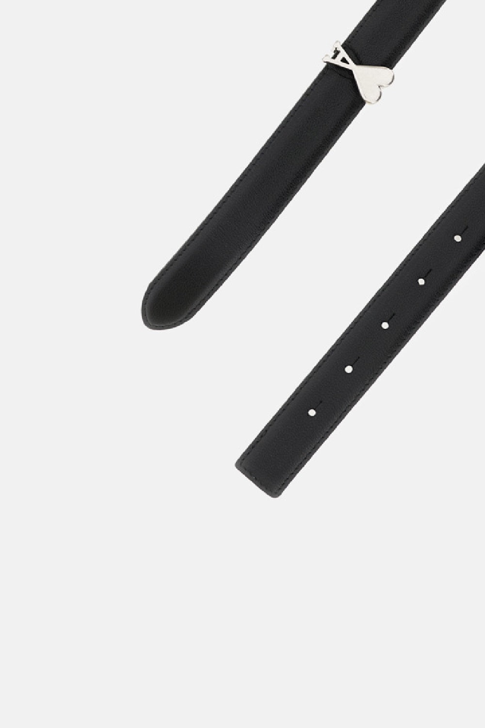 Ami Paris Women Ami De Coeur Buckle Belt