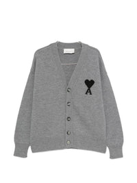 AMI PARIS Ami Paris Men Ami De Coeur Wool Cardigan