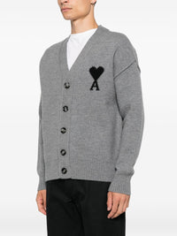 AMI PARIS Ami Paris Women Ami De Coeur Wool Cardigan