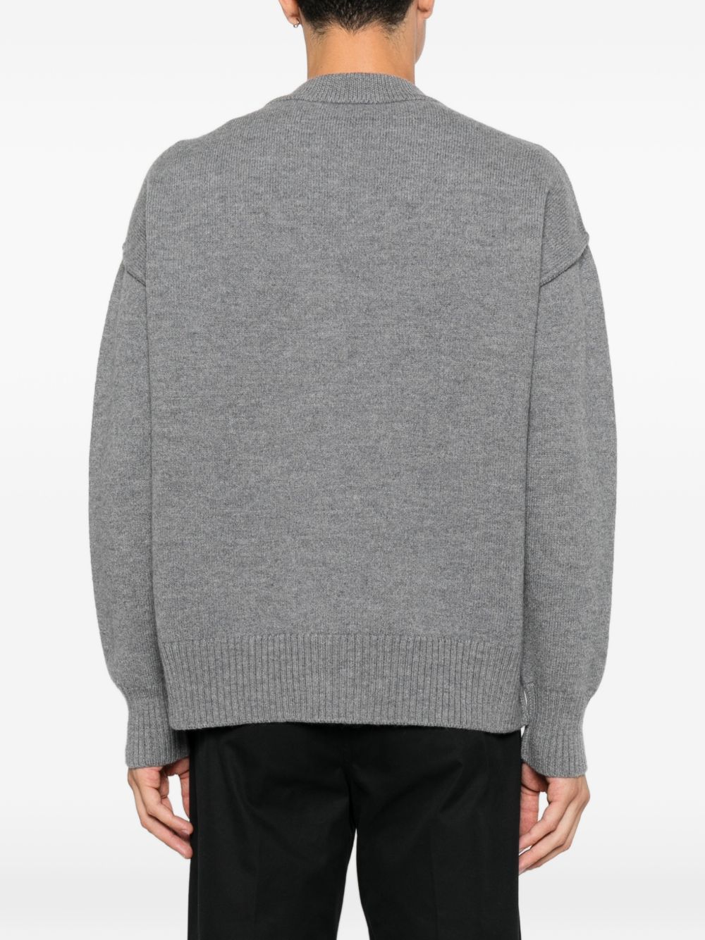 AMI PARIS Ami Paris Women Ami De Coeur Wool Cardigan