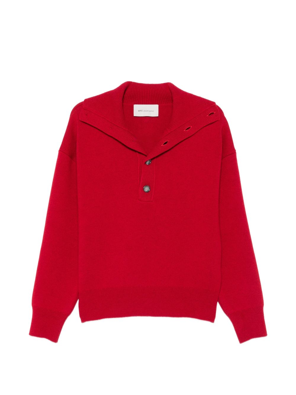 Ami Paris Women Wool Turtle-Neck Sweater