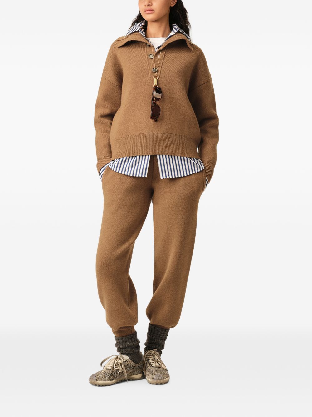 Ami Paris Men Wool High-Neck Sweater