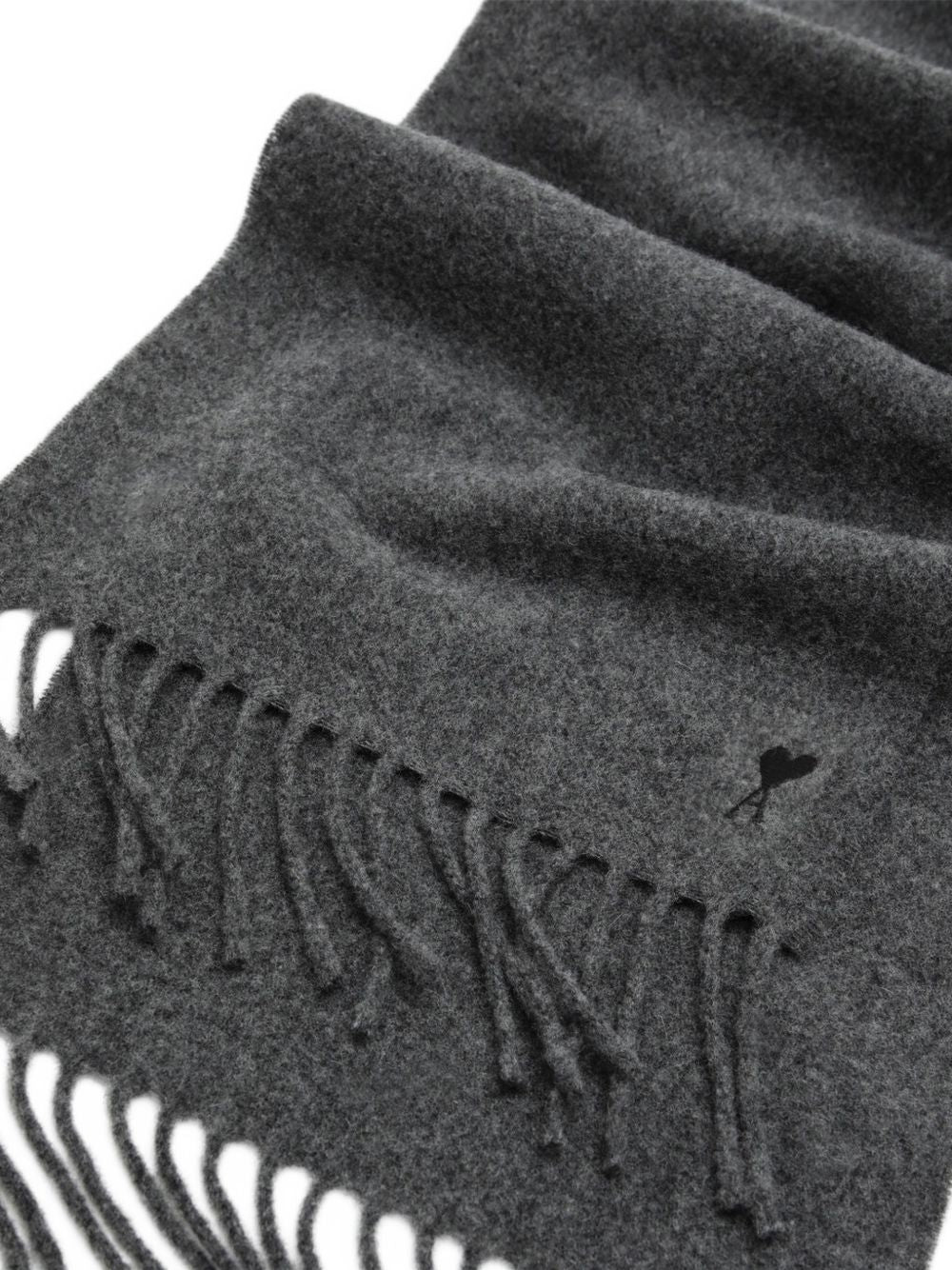 AMI PARIS Ami Paris Men Ami De Coeur Wool Scarf