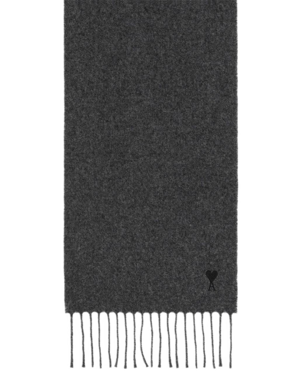 AMI PARIS Ami Paris Men Ami De Coeur Wool Scarf