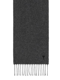 AMI PARIS Ami Paris Men Ami De Coeur Wool Scarf